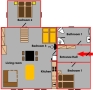 Apartment Cesky Krumlov Floor plan