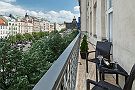 Furnished apartment Wenceslas Square Balcony