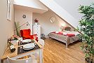 Short term apartment rental Prague Bedroom