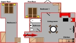 Luxury accommodation Mala Strana Floor plan